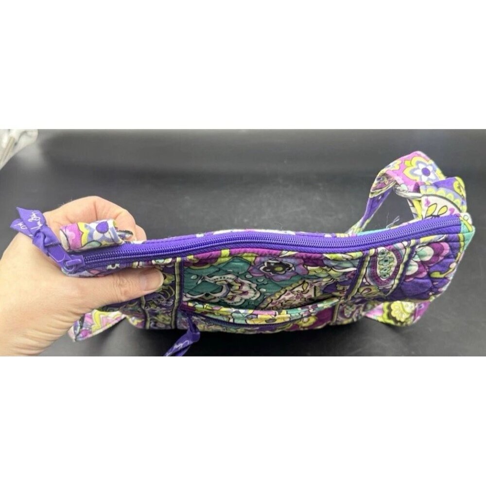Vera Bradley‎ Retired Heather Paisley Hipster Crossbody Purse Classic Travel - Picture 13 of 16